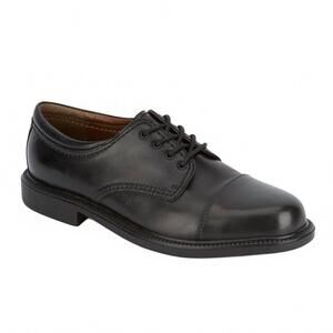 NEW DOCKERS men's gordon leather dress casual cap toe oxford shoe in black